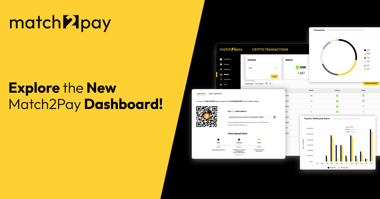 Boost Efficiency and Security with the Latest Match2Pay Dashboard Upgrade